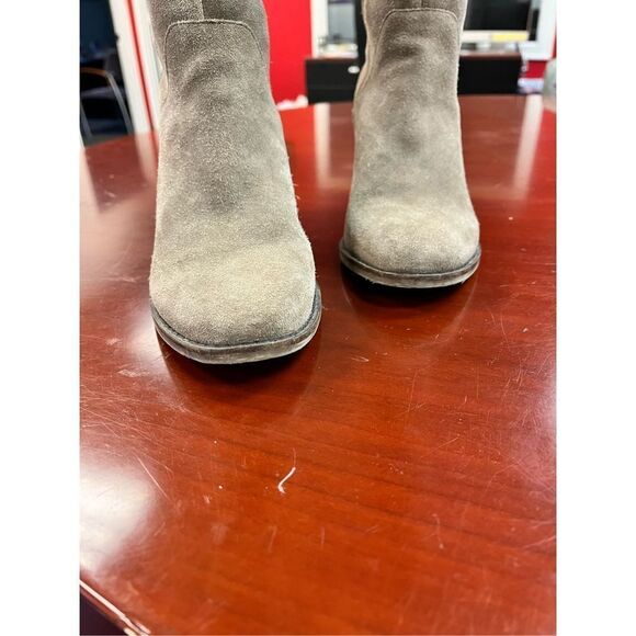 Lucky Brand Taupe Heeled Boots - Picture 5 of 11